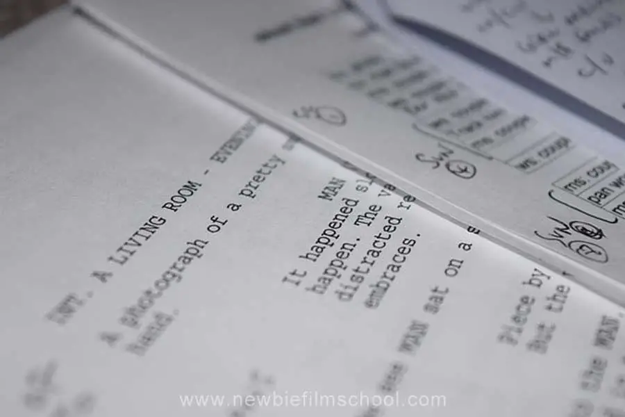 how to write a short film script