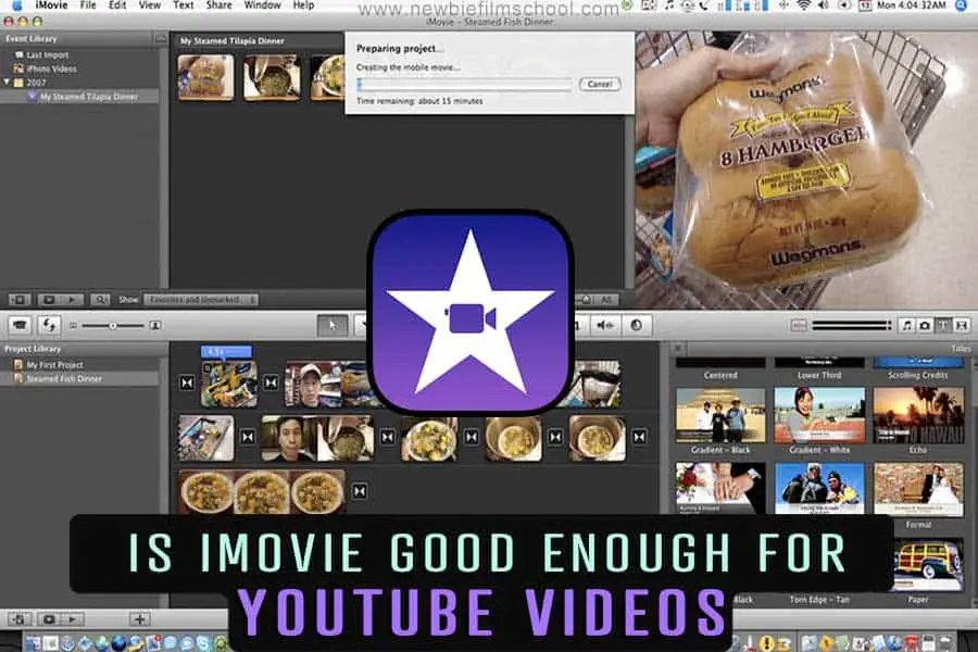 is imovie good for youtube